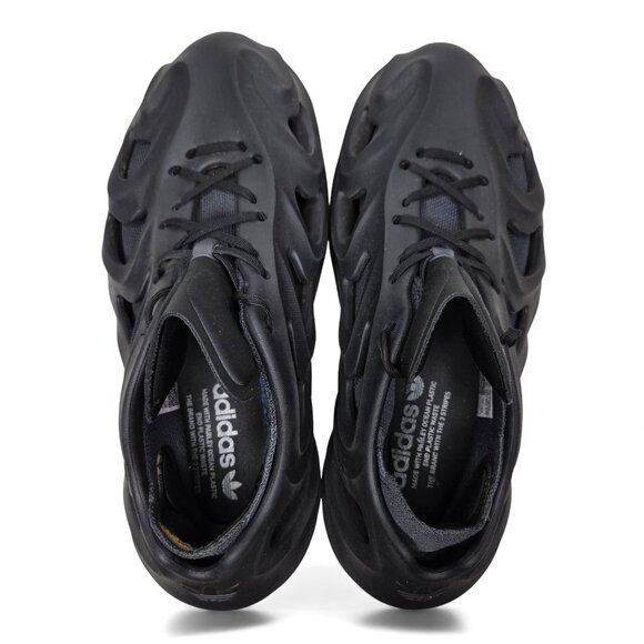 Adidas AdiFom Q Sneakers Men's Black Cager Cutout Futuristic Comfy Chunky 10.5 - Picture 6 of 12
